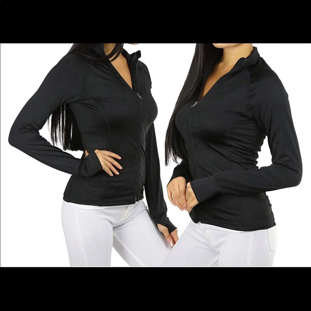 2 Form Fitting Jackets, Medium, Euc - image 3